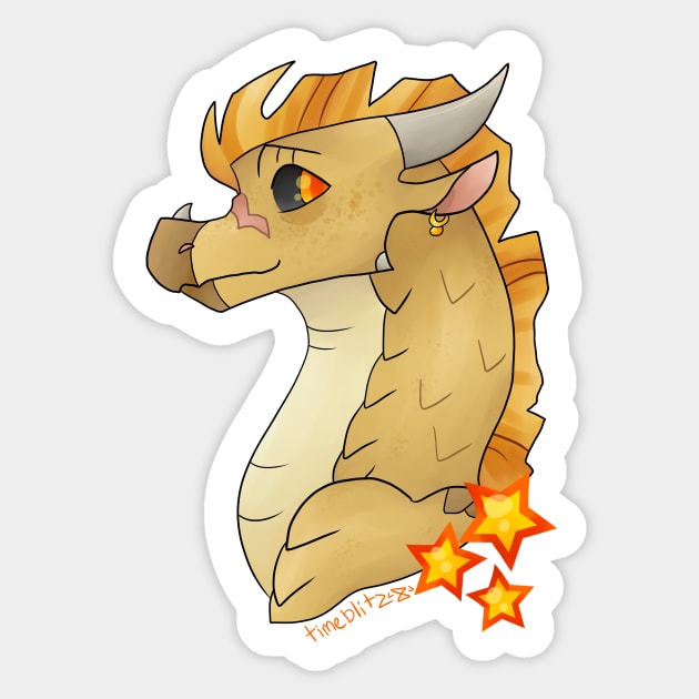 Qibli Sticker by timeblitz